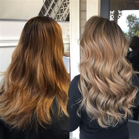The only way to get orange out of hair would be dye it a dark color. From Brassy Orange to Ash Blonde in One Session ...