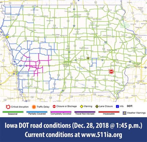 Iowa Dot On Twitter Road Conditions Have Improved But There Are