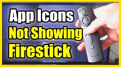 How To Fix App Icons Not Showing On Firestick 4k Max Easy Method