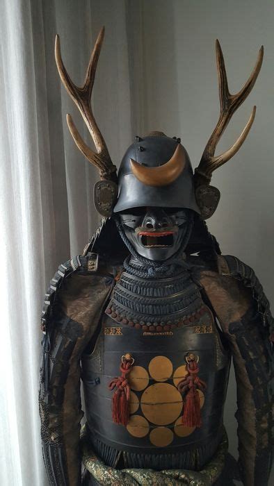 japanese samurai armour yamanaki yukimori early showa catawiki