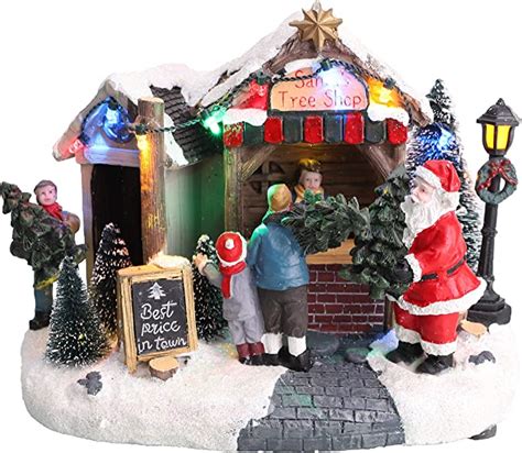 Christmas Concepts Led Light Up Christmas Village Scene 8 20cm