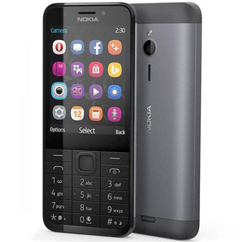 Nokia 230 Ds Dark Silver Eng Fra Ger Pol Rom Rus Bul Hun Eu