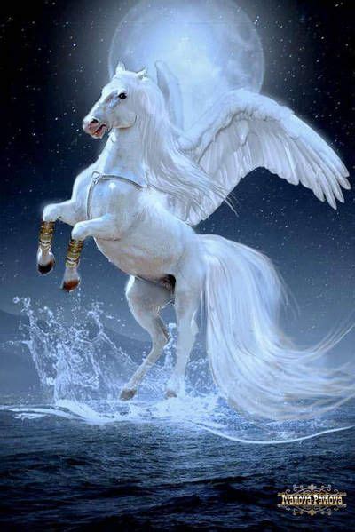 Pegasus By Ipnatali In 2020 Mythical Creatures Art Fantasy Creatures
