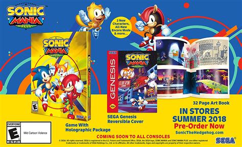 Sonic Mania Plus Up For Pre Order On Amazon Nintendosoup