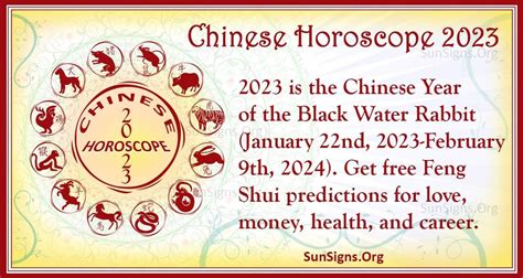 Chinese New Year Horoscope Get New Year Update