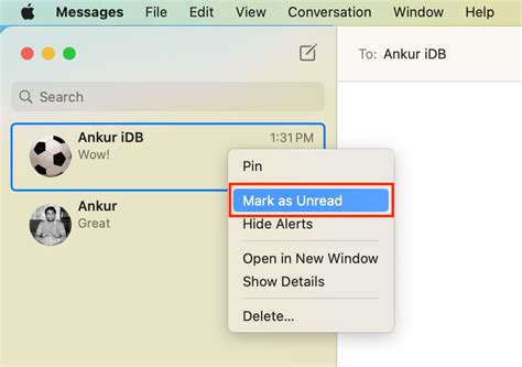 How To Mark A Text Message As Unread On Iphone Ipad And Mac