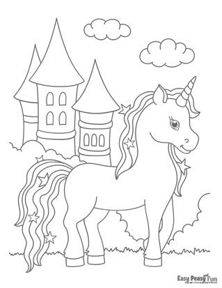 Baby Unicorn Coloring Pages Printable - Toutcher Whaeld