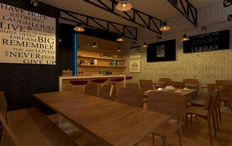 Desain Cafe Industrial Desain Interior Dan Jasa Arsitek Jakarta