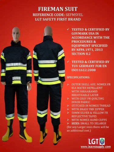Turnout Gear Fire Fighting Suit At Rs 39500set Raigad Id