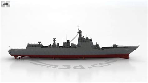 Type 052d Destroyer 3d Model By Youtube