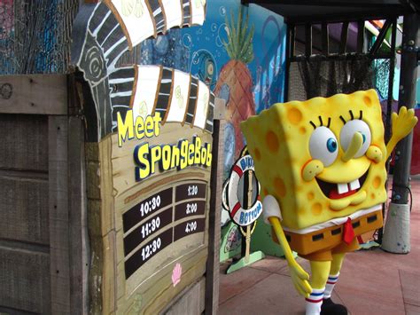Meeting Spongebob Squarepants at Universal Studios | Flickr