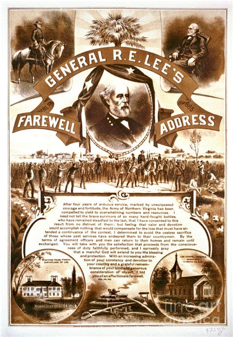 Lees Farewell Address 1865 Photograph By Padre Art Fine Art America