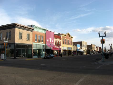 Downtown Laramie Historic District In Wyoming Image Free Stock Photo