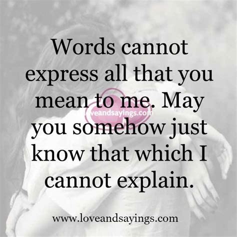 Words Cannot Express Quotes Quotesgram