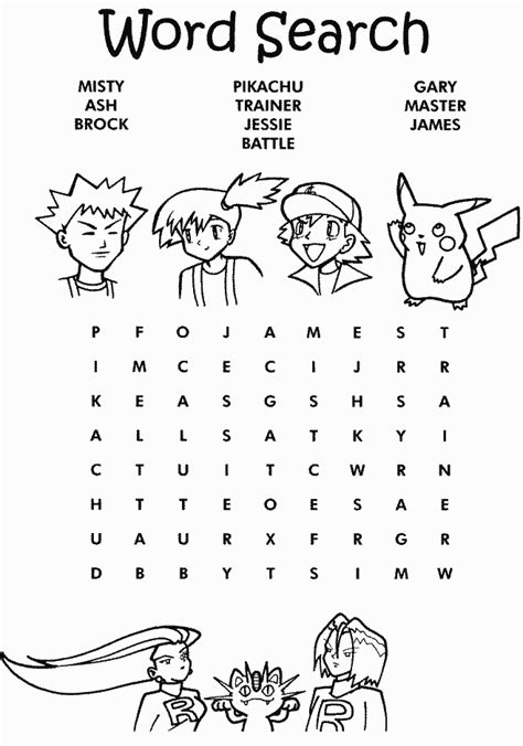 Download POKEMON ACTIVITY SHEETS | Pokemon malvorlagen, Pokemon ...