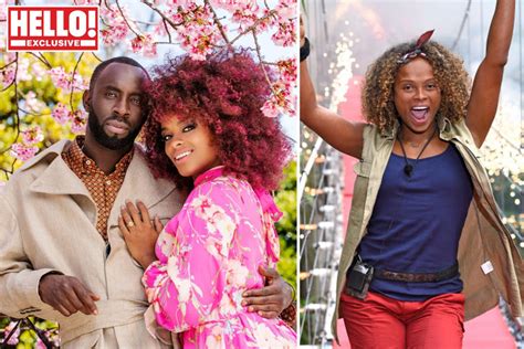 Fleur East Marries Fiancé Marcel Badiane Robin In Front Of I M A Celeb Pals