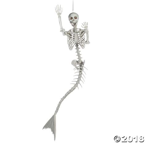 Take Home 60 Mermaid Skeleton For Unique Halloween Decor