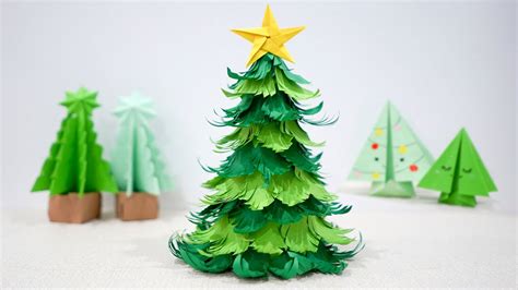 Paper Christmas Tree How To Make 3d Paper Xmas Tree Christmas Tree
