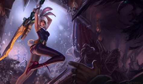 League Of Legends Battle Bunny Riven Wallpaper