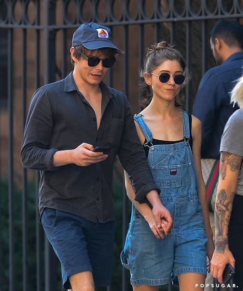 Natalia Dyer And Charlie Heaton Holding Hands In NYC POPSUGAR Celebrity Photo