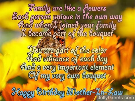 birthday poems for mother in law
