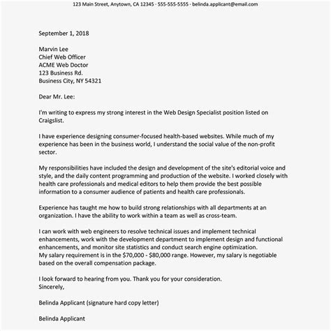 • once the letter of executorship or the letter of authority has been issued, the executor must go to a bank of his or her choice to open a bank account in the name of the estate. Cover Letter Example With Salary Requirements