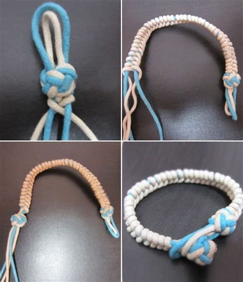 Tutorial On Braided Rope Bracelets · How To Make A Rope Bracelet