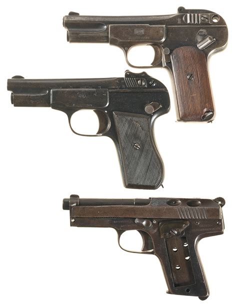 Three Chinese Semi Automatic Pistol Copies Rock Island Auction
