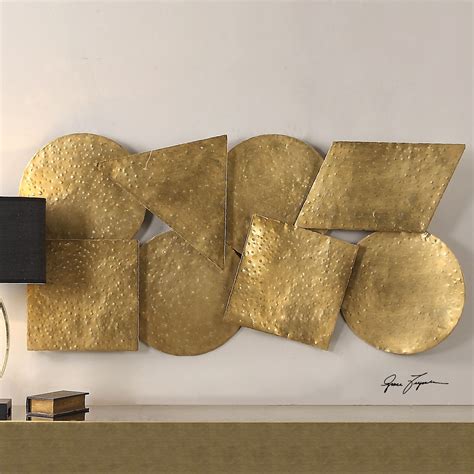 20 Ideas Of Gold Wall Art