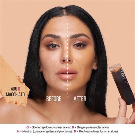 Huda Beauty Fauxfilter Skin Finish Buildable Coverage Foundation Stick G Feelunique