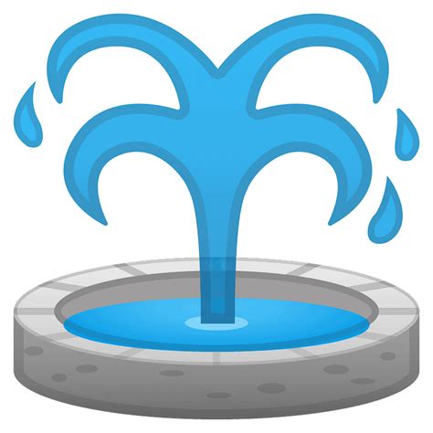 Fountain Emoji Clipart Free Download Transparent Png Creazilla