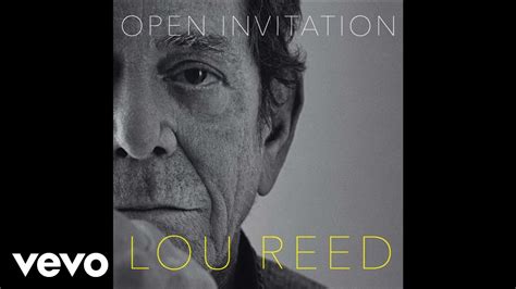Lou Reed - Open Invitation (Official Audio) - YouTube