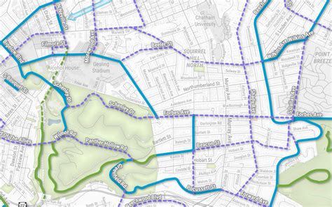 Pittsburgh Releases New Bike Plan Squirrel Hill Urban Coalition