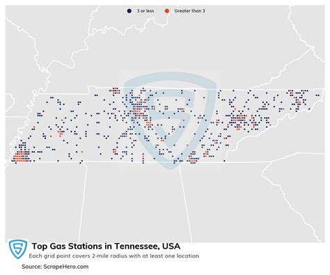 10 Largest Gas Stations In Tennessee In 2023 Based On Locations