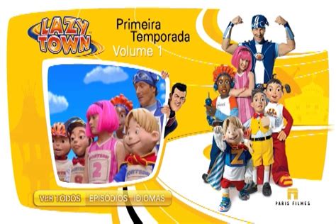 Isos Dvds E Bds Lazy Town 1ª Temporada Volume 1 Bem Vindo A Lazytown