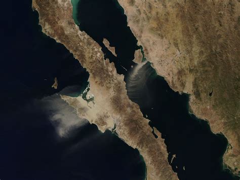 La Paz Baja California Sur Tormenta De Polvo En Baja California Sur