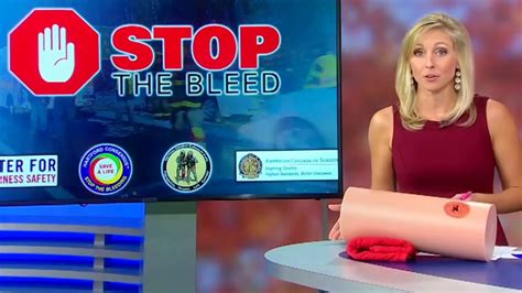 Stop The Bleed On Abc7 Wjla Washington Dc Youtube