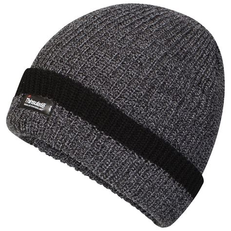 Mens Pro Climate Fishermans Knit Beanie Hat 5851 with Genuine ...