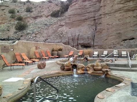 The attraction built within limestone hills, is designed for team building challenges. Ojo Caliente Hot Springs - ULTIMATE HOT SPRINGS GUIDE