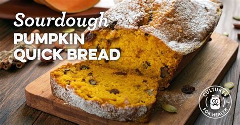 It's this fermentation that gives sourdough it's signature sour taste, and gets your bread rising. Sourdough Pumpkin Quick Bread Recipe in 2020 | Pumpkin bread, Sourdough, Quick bread