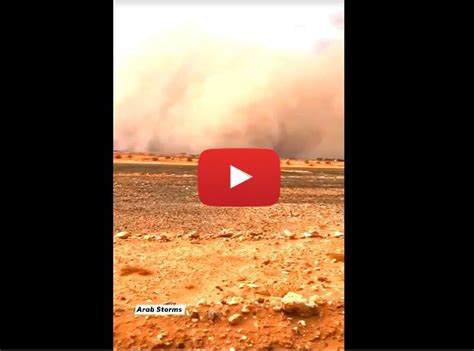 Meteo Cronaca Diretta Video Arabia Saudita Incredibile Tempesta Di