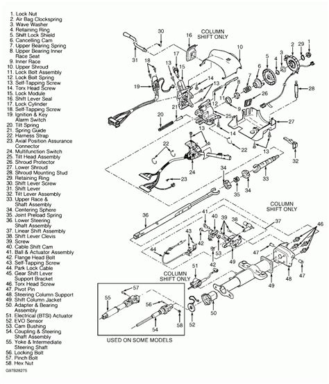 88 94 Chevy Steering Column Diagram