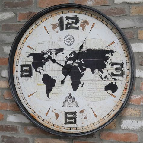 World Clock Home Accessories Wall Clocks