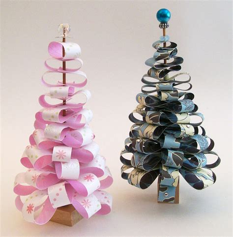 Miniature Christmas Trees · A Christmas Tree · Papercraft On Cut Out Keep