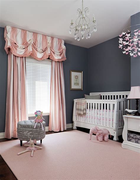 Trendy And Chic Gray And Pink Nurseries That Delight Decoist