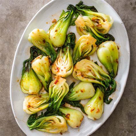 Set the prepared sauce aside. Sautéed Baby Bok Choy with Chili-Garlic Sauce | Cook's Illustrated