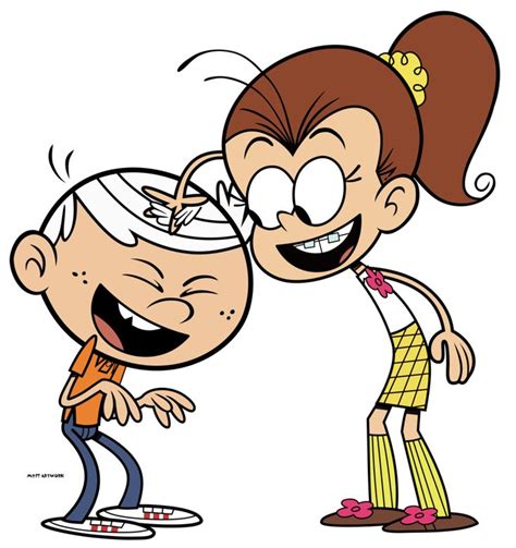 Tlh Lincoln And Luan Not A Loud By Mandash1996 Loud House Characters Loud House Sisters