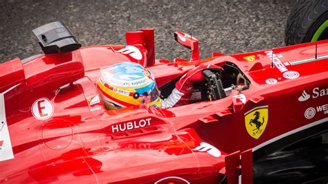 Download Wallpaper Alonso At Ferrari F1 Team 1920x1080