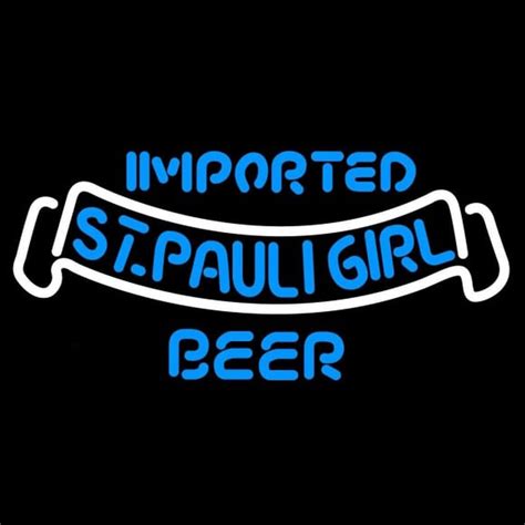 custom st pauli girl bier beer sign neon sign usa custom neon signs shop neon signs usa