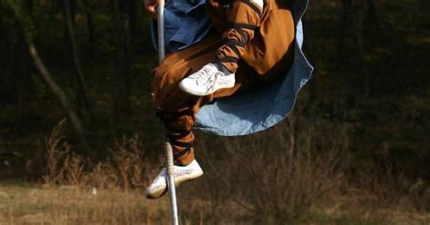 Staff Balance Shaolin Monk Kung Fu Weapon Forms Pinterest Photos